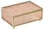 DKD Home Decor Joyero Shabby Lazos Rosas 11 x 6 x 15 cm (4 Unidades)