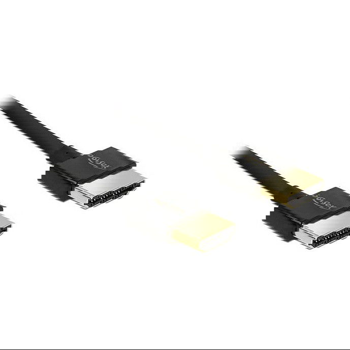DeLOCK Cable HDMI a HDMI High Speed with Ethernet 3D 4K Premium Slim 2.0 m DeLOCK Cable HDMI a HDMI High Speed with Ethernet 3D 4K Premium Slim 2.0 m