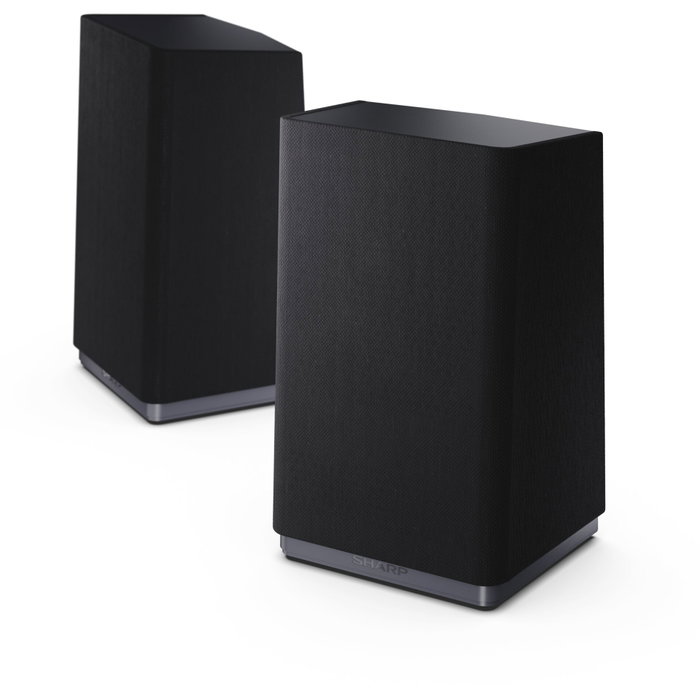 Sharp CP-AWS2001 Altavoces Traseros Inalámbricos (Par) Negro Sharp CP-AWS2001 Altavoces Traseros Inalámbricos (Par) Negro
