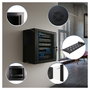Extralink Lite 12U 530X400 Armario de Rack Negro