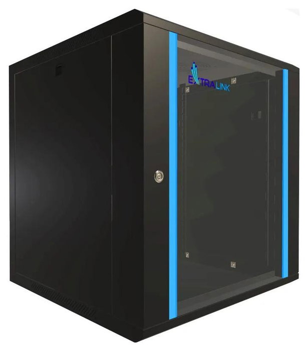Extralink Lite 12U 530X400 Armario de Rack Negro Extralink Lite 12U 530X400 Armario de Rack Negro