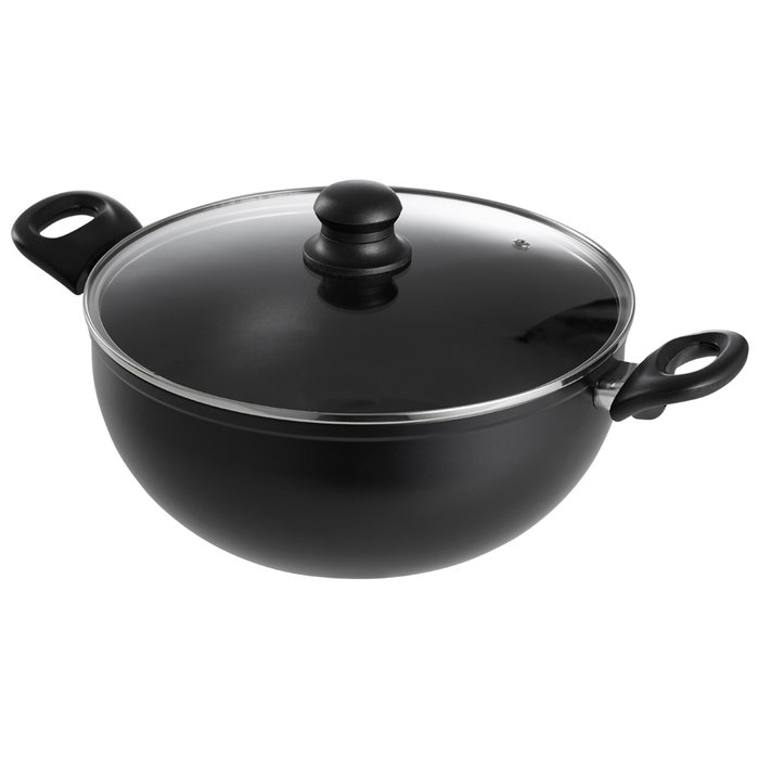 Day Cacerola con Tapa de Aluminio con Revestimiento Cerámico para Todas Cocinas (Inducción, Gas) - 5 Litros, Diámetro 28 cm