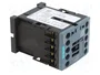 SIEMENS 3RT2317-1AB00 Contactor 4-polar 12A 24V AC