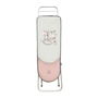 Decuevas Planchador Plegable Funny Rosa, Altura Regulable, 63x72x25 cm