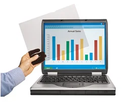3M Filtro de Privacidad para Pantalla PF17 para Portátil y TFT-LCD 5x388x300 mm