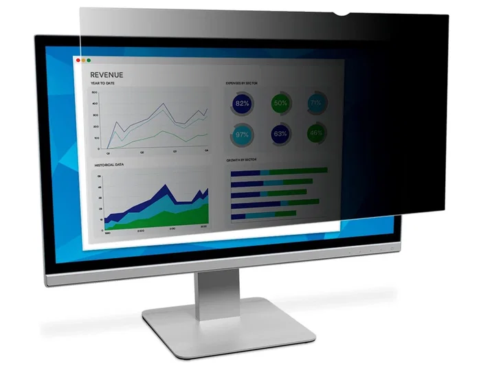 3M Filtro de Privacidad para Pantalla PF17 para Portátil y TFT-LCD 5x388x300 mm