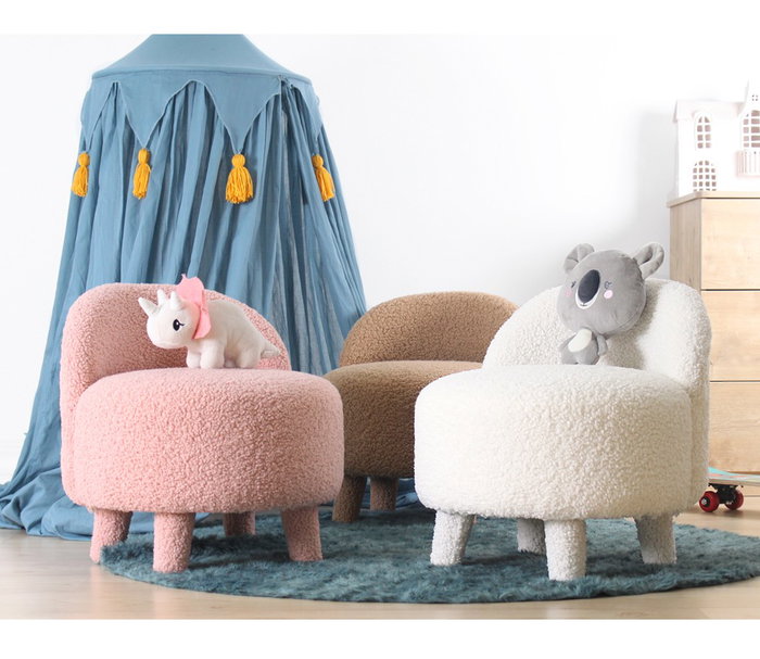Atelier Del Sofa 3342 - Puf de Piel Sintética Marrón, Diseño Elegante y Cómodo para el Hogar