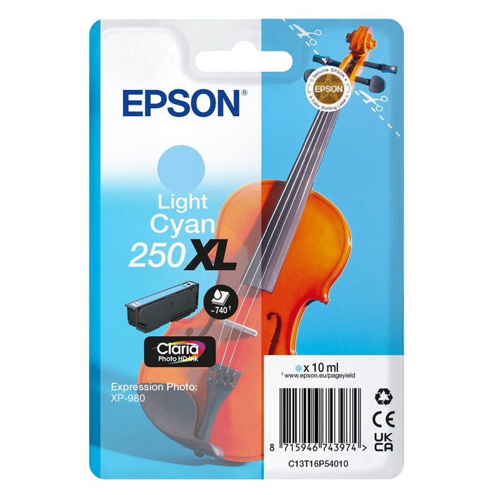 Epson 250XL Cian claro Cartucho de tinta