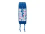 Safta Plumier Escolar Miffy Bunny, 37 Piezas, Triple Cremallera, 3 Compartimentos, Dimensiones 195x125x55 mm