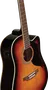 Eko Guitarra Acústica Dreadnought Ranger 6 A/E Cutaway Electroacústica - Brown Sunburst