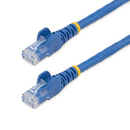 StarTech.com Cable de Red Ethernet Cat 6 Gigabit UTP, Latiguillo RJ45 Azul, Snagless, 5 m, 24 AWG, Compatible con PoE, 10 Gbps