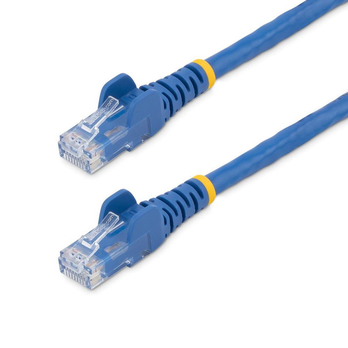 StarTech.com Cable de Red Ethernet Cat 6 Gigabit UTP, Latiguillo RJ45 Azul, Snagless, 5 m, 24 AWG, Compatible con PoE, 10 Gbps StarTech.com Cable de Red Ethernet Cat 6 Gigabit UTP, Latiguillo RJ45 Azul, Snagless, 5 m, 24 AWG, Compatible con PoE, 10 Gbps