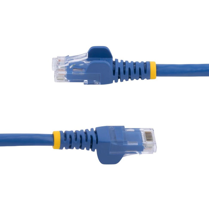 StarTech.com Cable de Red Ethernet Cat 6 Gigabit UTP, Latiguillo RJ45 Azul, Snagless, 5 m, 24 AWG, Compatible con PoE, 10 Gbps StarTech.com Cable de Red Ethernet Cat 6 Gigabit UTP, Latiguillo RJ45 Azul, Snagless, 5 m, 24 AWG, Compatible con PoE, 10 Gbps