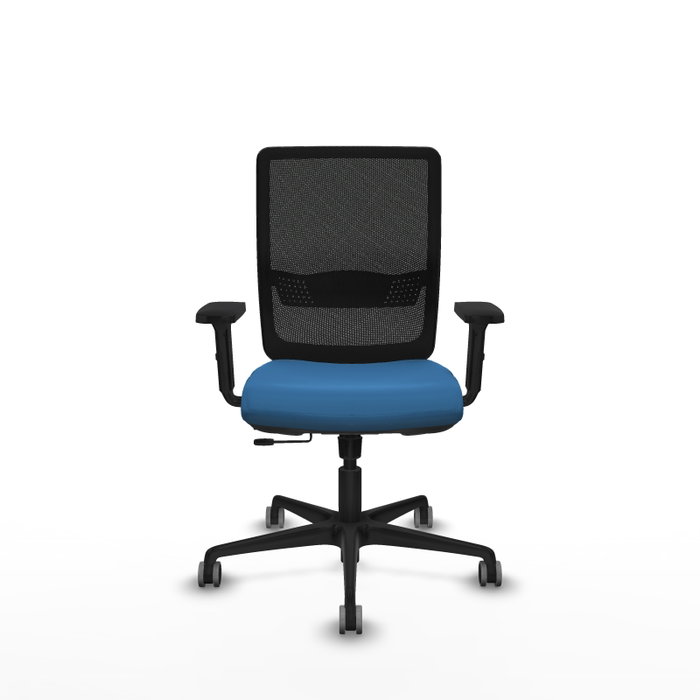 PIQUERAS Y CRESPO Silla de oficina Haches Azul claro y Negro PIQUERAS Y CRESPO Silla de oficina Haches Azul claro y Negro