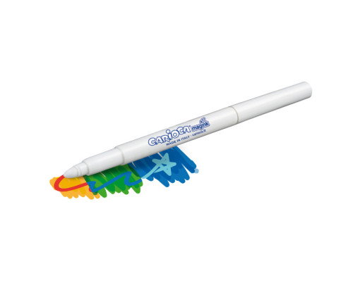 Carioca ColorChange Caja de 10 Rotuladores de Tinta Mágica Multicolor con Punta de 6 mm