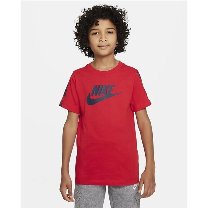 Camiseta de Manga Corta Infantil Nike Rojo 56