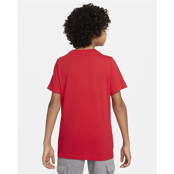 Camiseta de Manga Corta Infantil Nike Rojo 56
