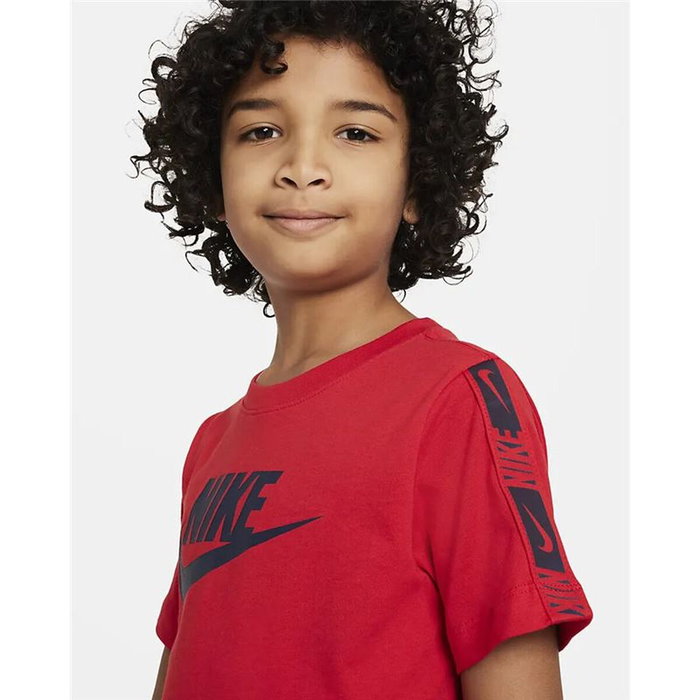 Camiseta de Manga Corta Infantil Nike Rojo 56