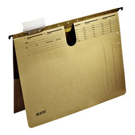 LEITZ Carpeta colgante ALPHA A4 marrón