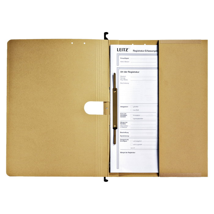 LEITZ Carpeta colgante ALPHA A4 marrón