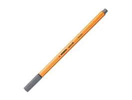 Stabilo Point 88 Gris Oscuro 0,4 mm Caja de 10 Unidades