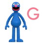 Super7 Sesame Street Figura ReAction Wave 05 Grover 10 cm