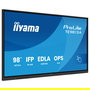 iiyama TE9813A-B2AG - Panel Interactivo 97.5" (247.7 cm) 4K Ultra HD (3840x2160), Pantalla Táctil IPS, 60W Audio, WiFi, Android 14, Ideal Educación, Color Negro