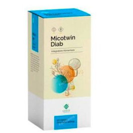 GHEOS Micotwin Diab 90 Cápsulas - Suplemento para el Metabolismo de Carbohidratos y Niveles de Glucosa con Coprinus, Agaricus y Cromo