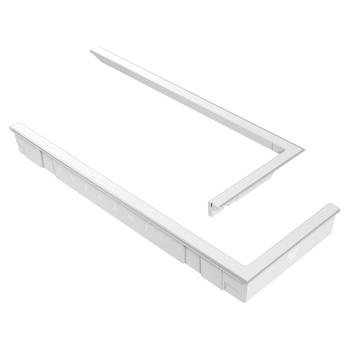 ASUS TUF GAMING GT502 Horizon Kit de Iluminación ARGB Blanco - Kit de Mejora RGB, 5V, 3 Pines, Soportes Magnéticos, 20000 h MTBF