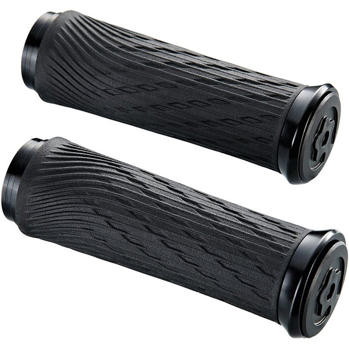 Sram Juego de Puños 100 mm para Cambio 10V Negro/Plata Sram Juego de Puños 100 mm para Cambio 10V Negro/Plata