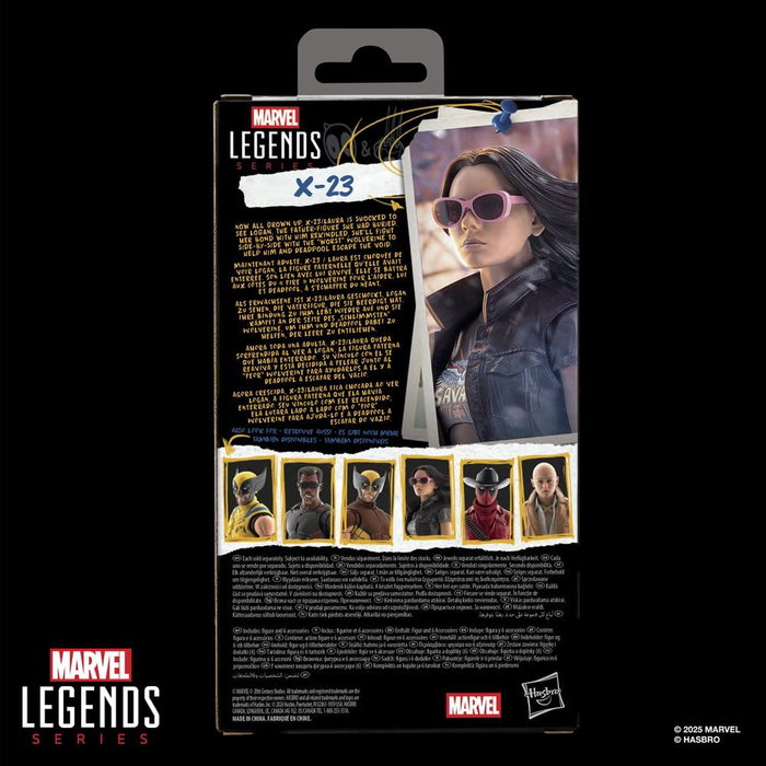 Hasbro Marvel Legends X-23 Figura de Acción 15 cm Hasbro Marvel Legends X-23 Figura de Acción 15 cm