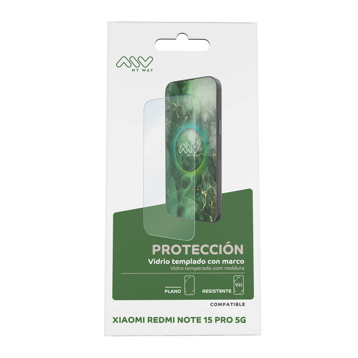 Protector de Pantalla para Móvil Myway Xiaomi Redmi Note 15 Pro 5G Protector de Pantalla para Móvil Myway Xiaomi Redmi Note 15 Pro 5G