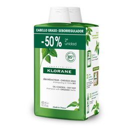Klorane Champú de Ortiga 2x400ml