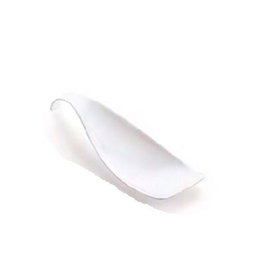 Araven Cuchara de Degustación Blanca de Policarbonato para Un Solo Uso - 12.1 cm x 4.2 cm x 2 cm (100 Unidades)