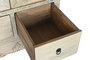 DKD Home Decor Armario Antik china Oriental Bicolor Lacado Abeto Metal Contrachapado 52 x 180 x 88 cm