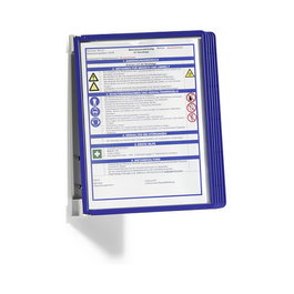 Durable 5551-07 Sistema de exhibición de documentos A4 Azul