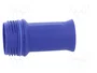 HARTING Carcasa para conectores redondos Han® F+B azul recto IP67/IP6K9K M25