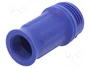 HARTING Carcasa para conectores redondos Han® F+B azul recto IP67/IP6K9K M25
