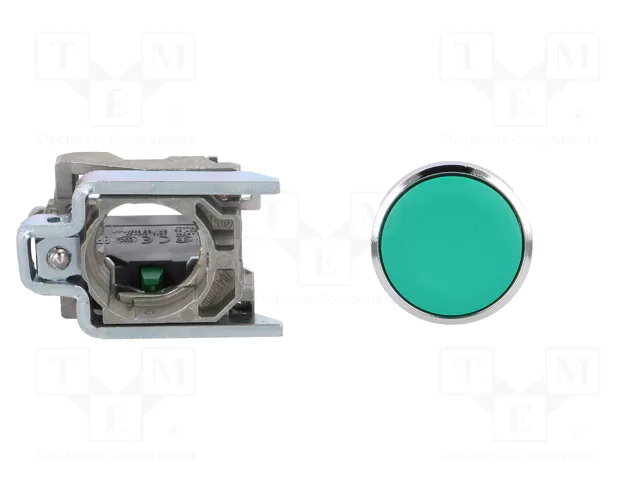 SCHNEIDER ELECTRIC Interruptor de presión Harmony XB4 22mm Verde