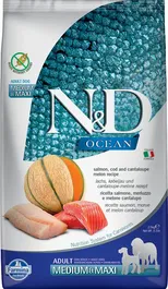 Farmina ND Dog Ocean Salmon Bacalao Medium Maxi 2,5 kg Pienso para Perros