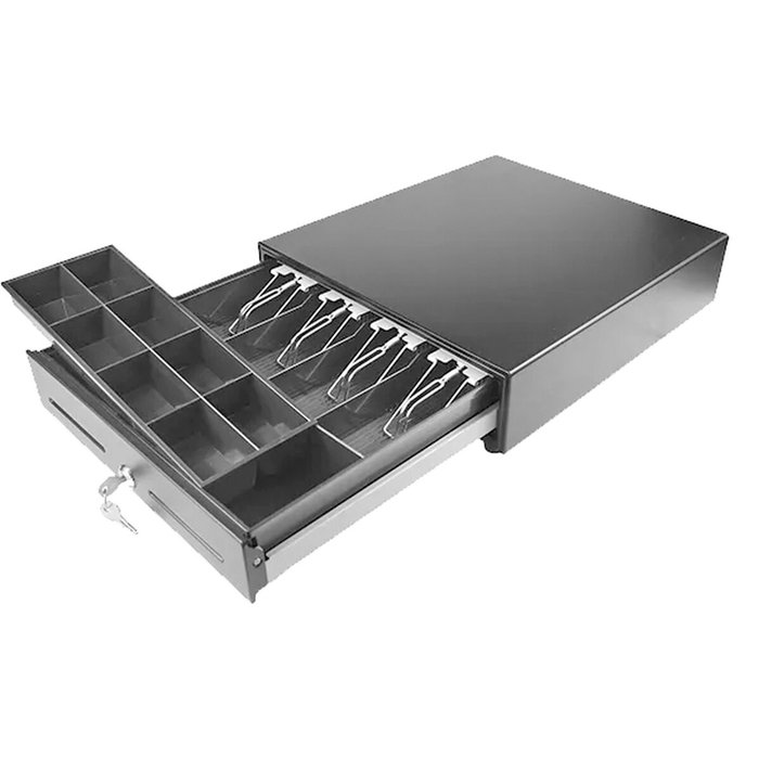 MUSTEK LB-410A Cajón de efectivo manual Negro