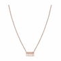 Rosefield Iggy Multi drop necklace rosegold JMDNR-J052