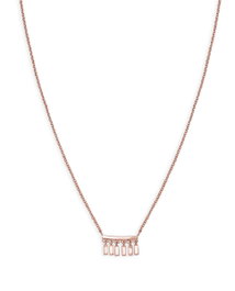 Rosefield Iggy Multi drop necklace rosegold JMDNR-J052