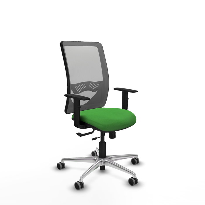 PIQUERAS Y CRESPO Silla de oficina Zulema Verde con Malla Gris PIQUERAS Y CRESPO Silla de oficina Zulema Verde con Malla Gris