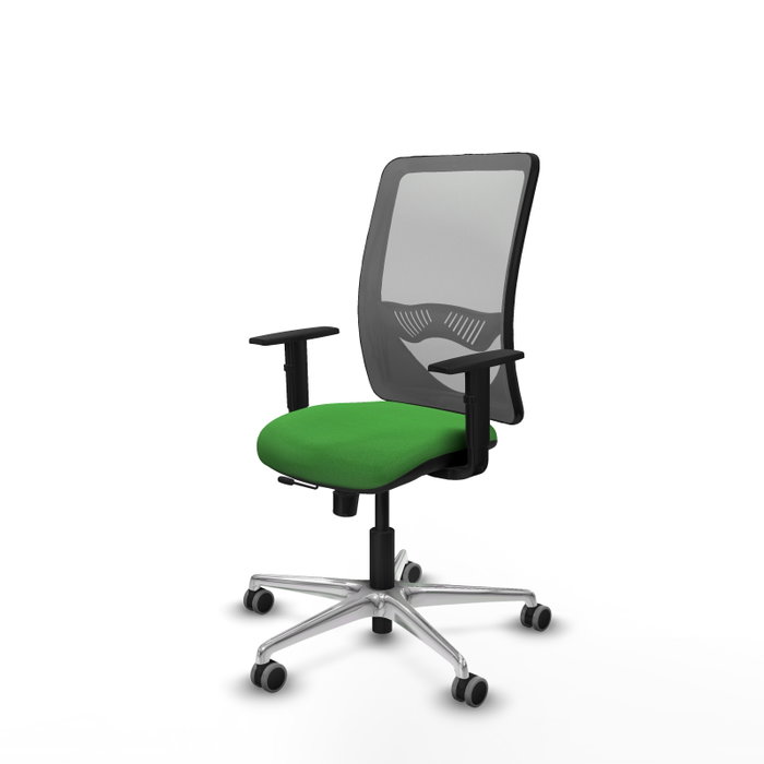 PIQUERAS Y CRESPO Silla de oficina Zulema Verde con Malla Gris PIQUERAS Y CRESPO Silla de oficina Zulema Verde con Malla Gris