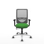 PIQUERAS Y CRESPO Silla de oficina Zulema Verde con Malla Gris