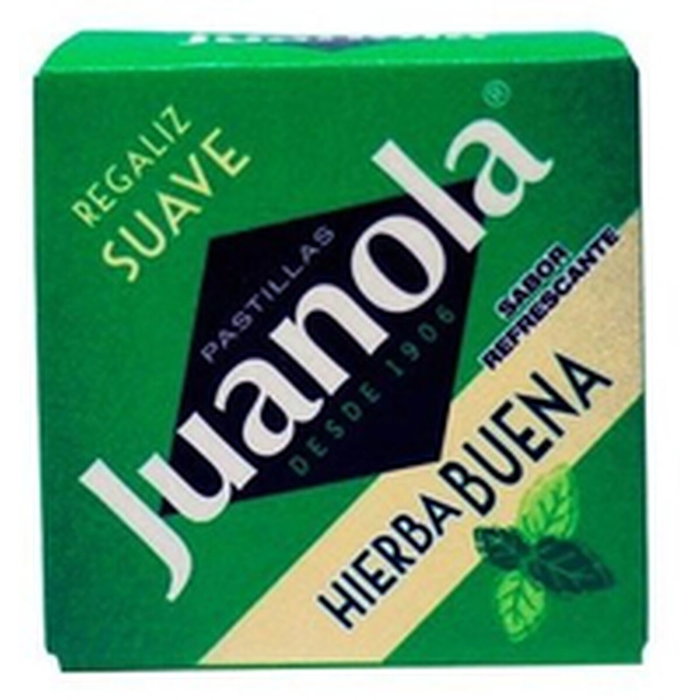 JUANOLA Pastillas Hierbabuena Caja Verde 5,4g JUANOLA Pastillas Hierbabuena Caja Verde 5,4g
