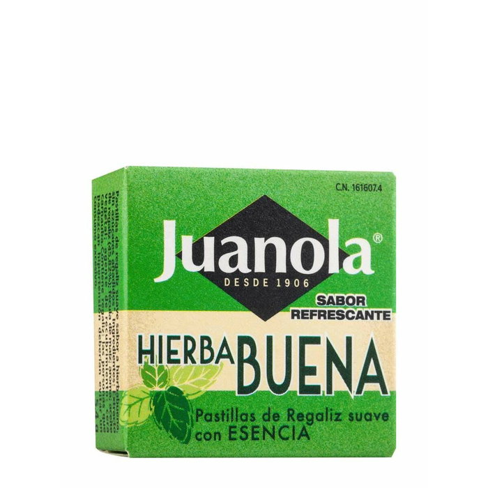 JUANOLA Pastillas Hierbabuena Caja Verde 5,4g JUANOLA Pastillas Hierbabuena Caja Verde 5,4g