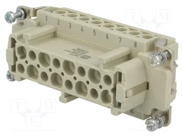 HARTING Han® Ex Plantilla de Contacto Hembra HDC 16A 90V
