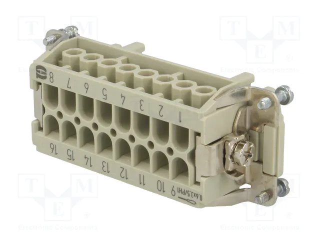 HARTING Han® Ex Plantilla de Contacto Hembra HDC 16A 90V